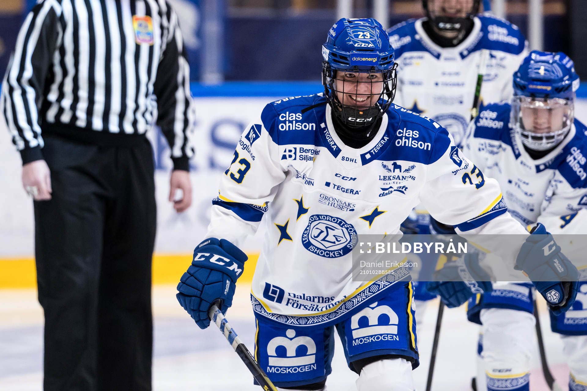 Leksands Saana Valkama jubel