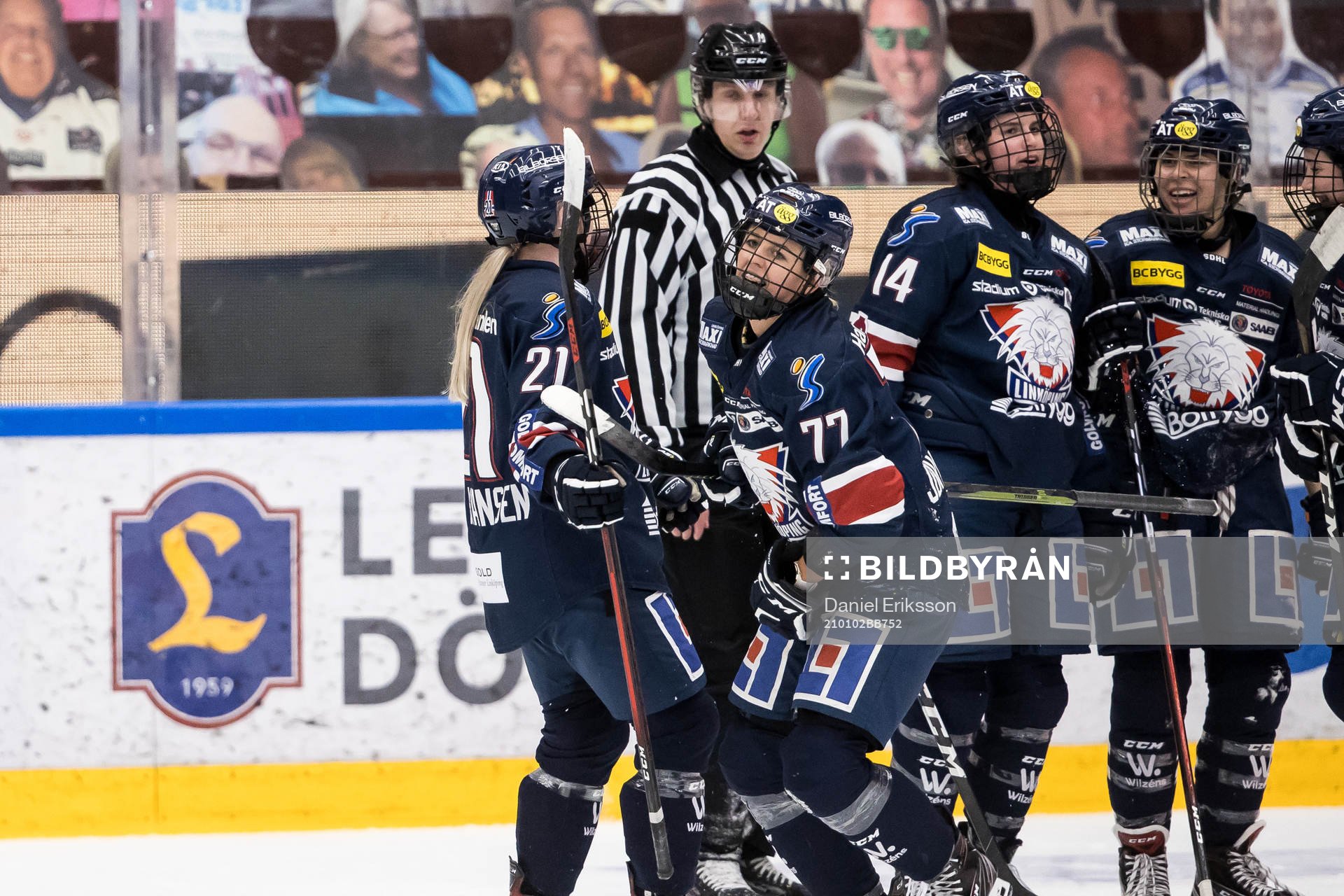 Linköpings Linnea Johansson jublar