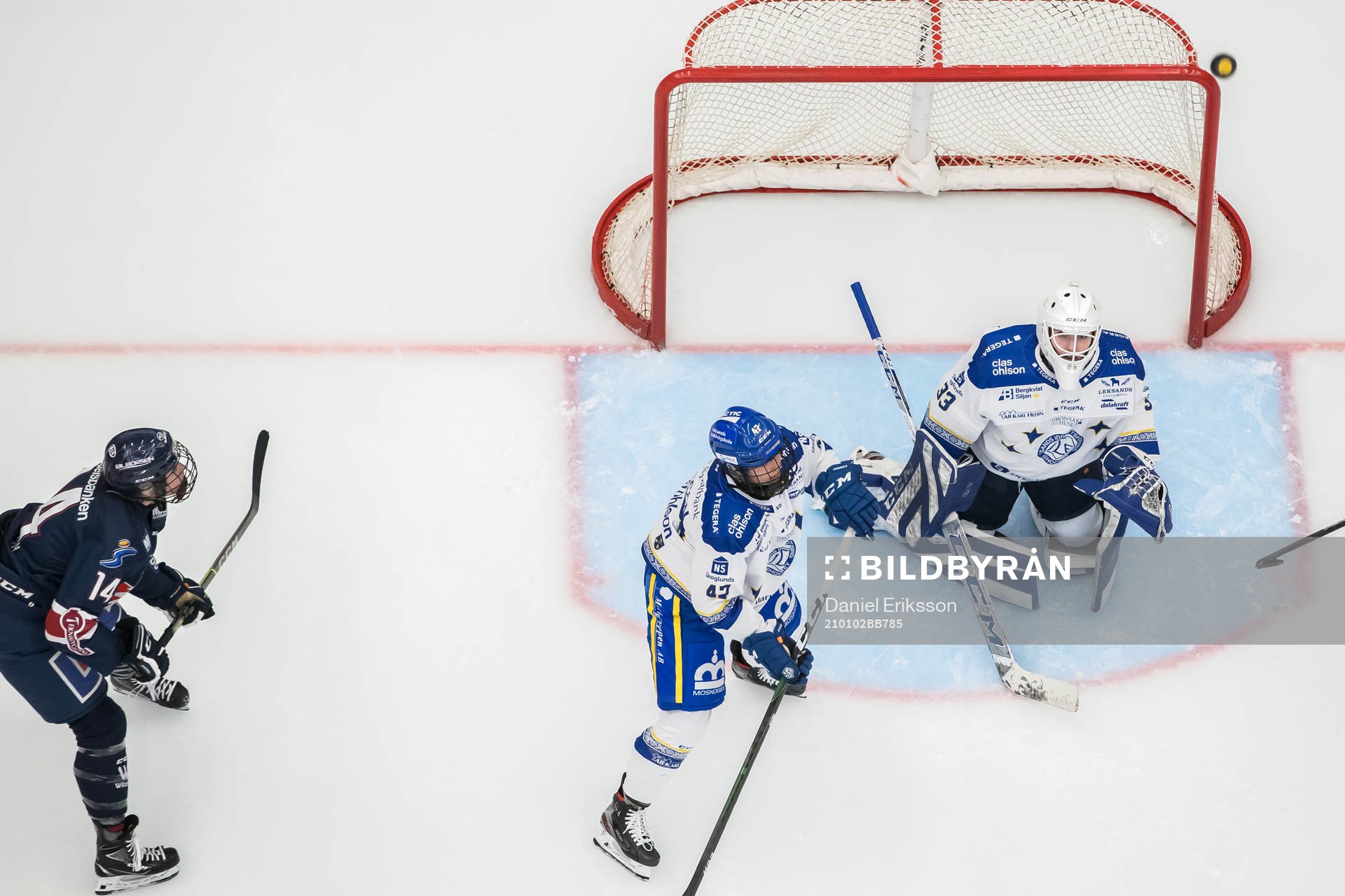 Linköpings Gracen Hirschy och Leksands Abigael Thiessen