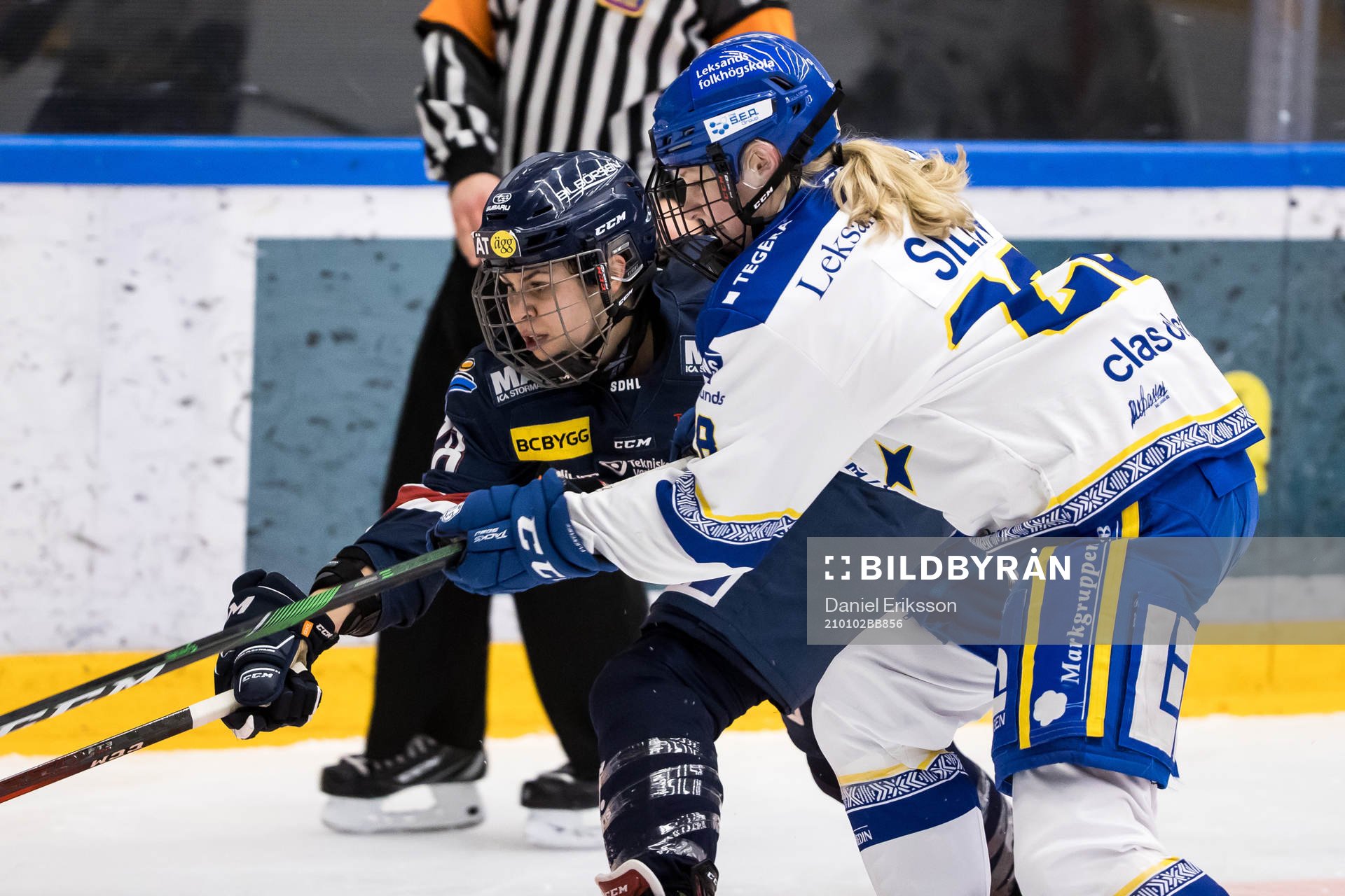 Linköpings Rhyen Mcgill och Leksands Annie Silén