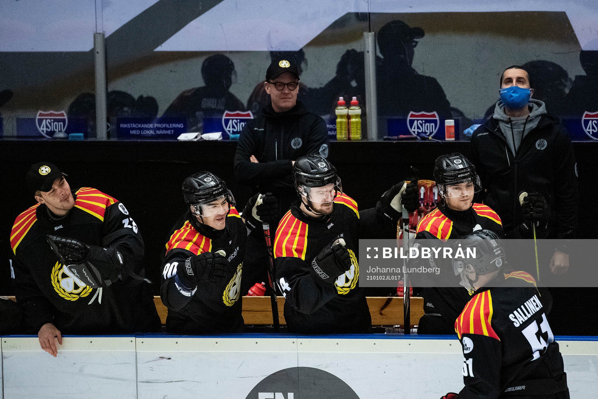 Brynäs Tomi Sallinen jublar