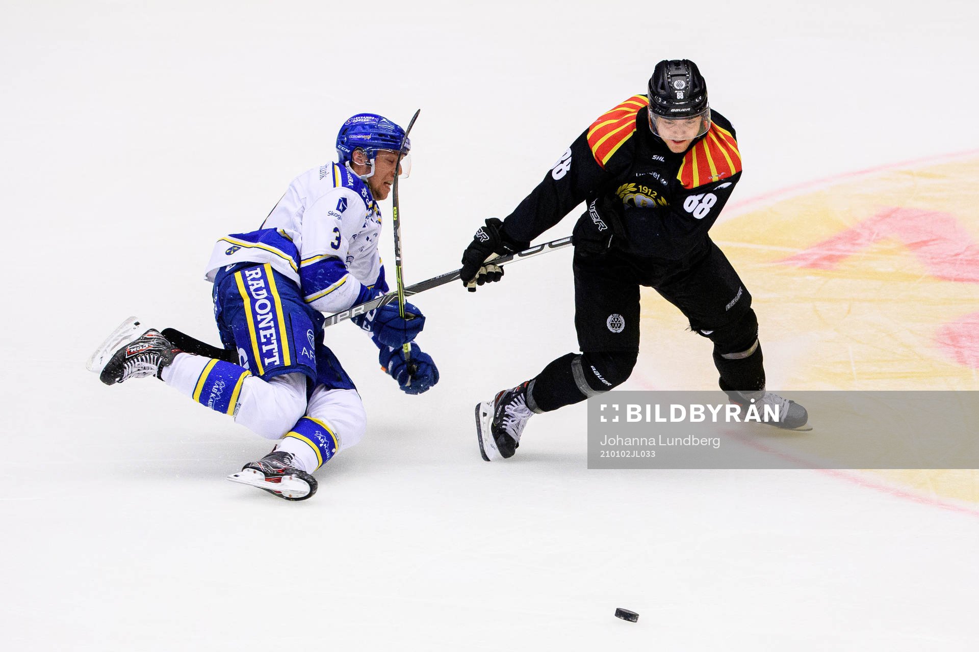 Leksands August Berg och Brynäs Jaedon Descheneau