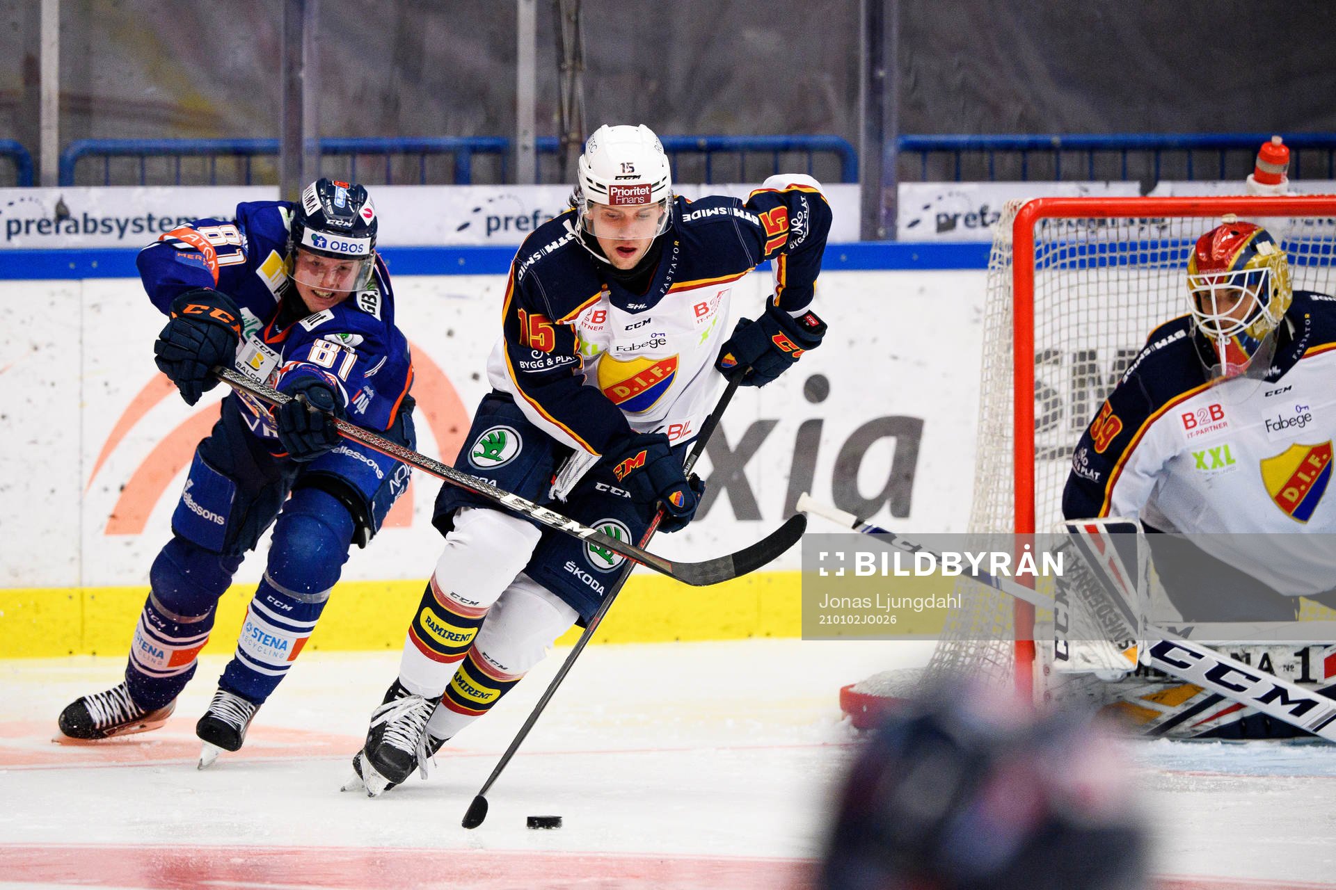 Växjös Fredrik Karlström och Djurgårdens Dominik Bokk