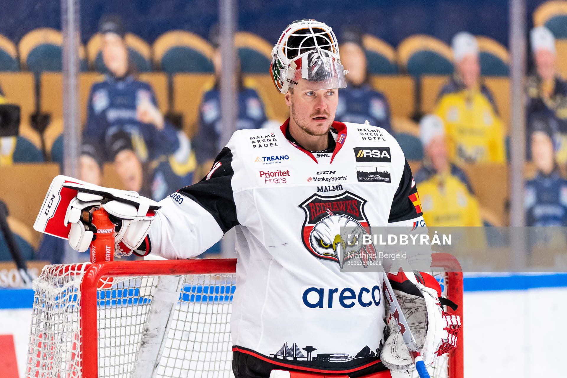 Malmö Redhawks målvakt Lars Volden
