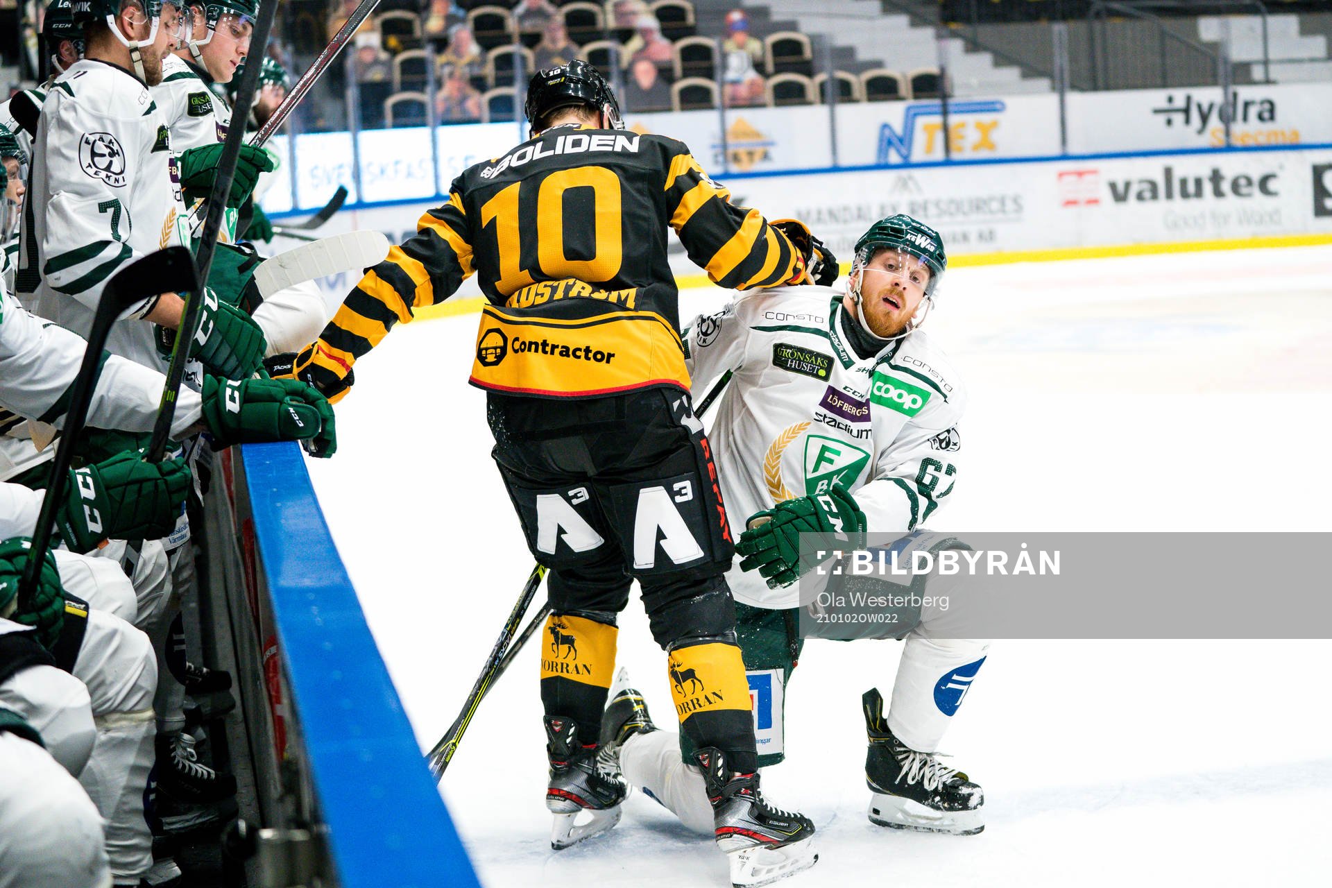 Skellefteås Joakim Lindström och Färjestads Pontus