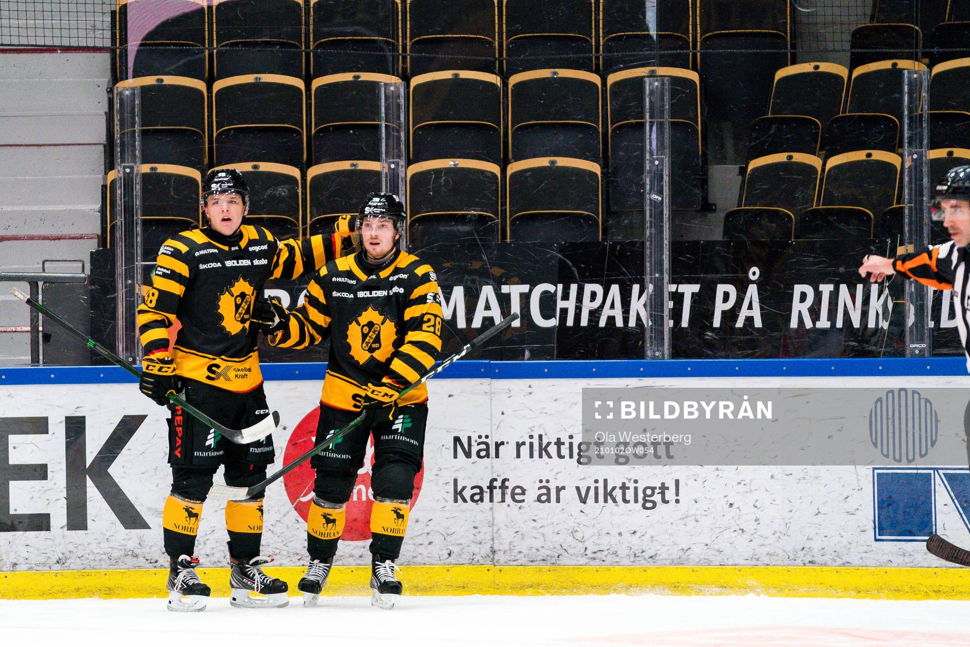 Skellefteås Jonatan Berggren och Skellefteås Jesper