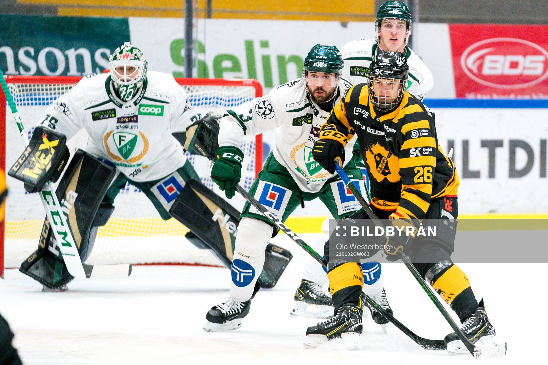 Skellefteås Simon Robertsson och Färjestads Jens Westin