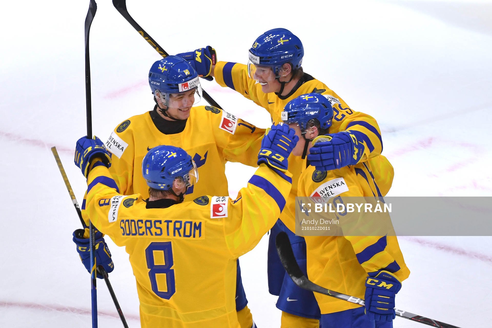 Elmer Söderblom, Victor Söderström, Alexander Holtz and