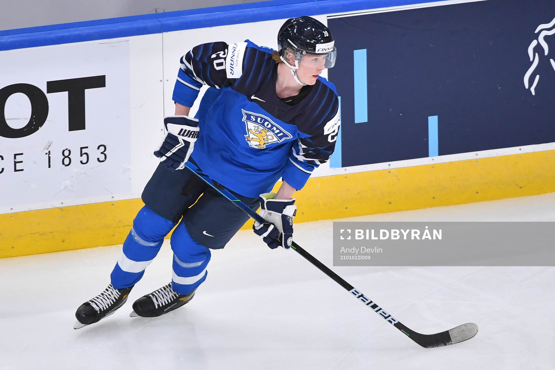 Samuel Helenius of Finland skates