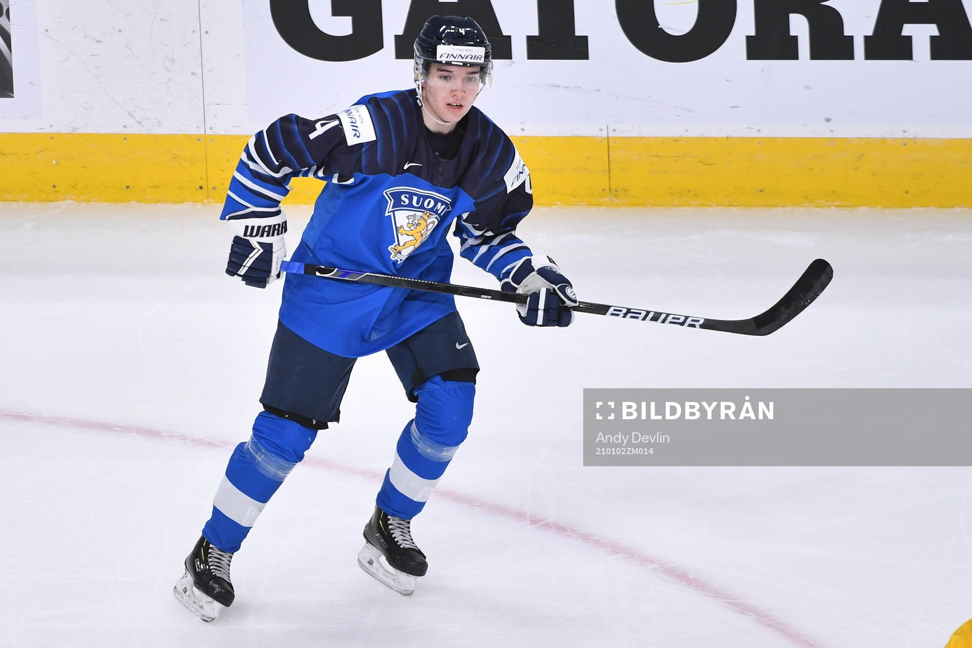 Ville Heinola of Finland skates