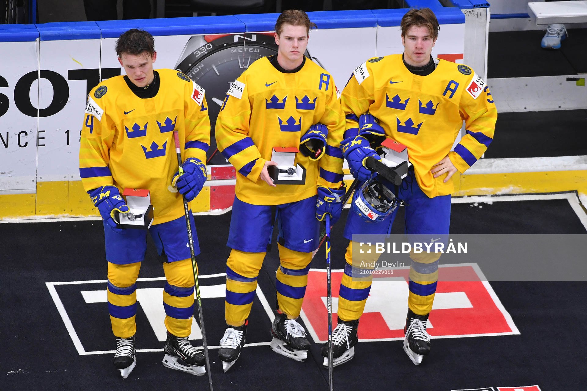 Arvid Costmar, Victor Söderström and Tobias Björnfot of