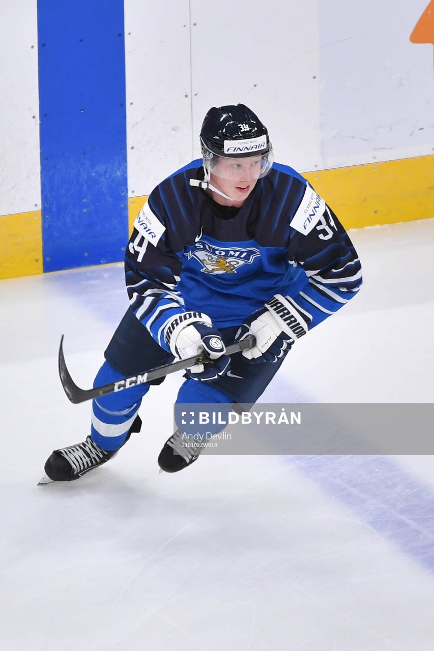 Aku Raty of Finland skates