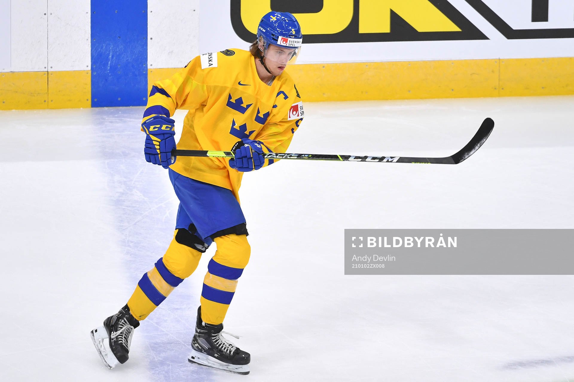 Philip Broberg of Sweden skates