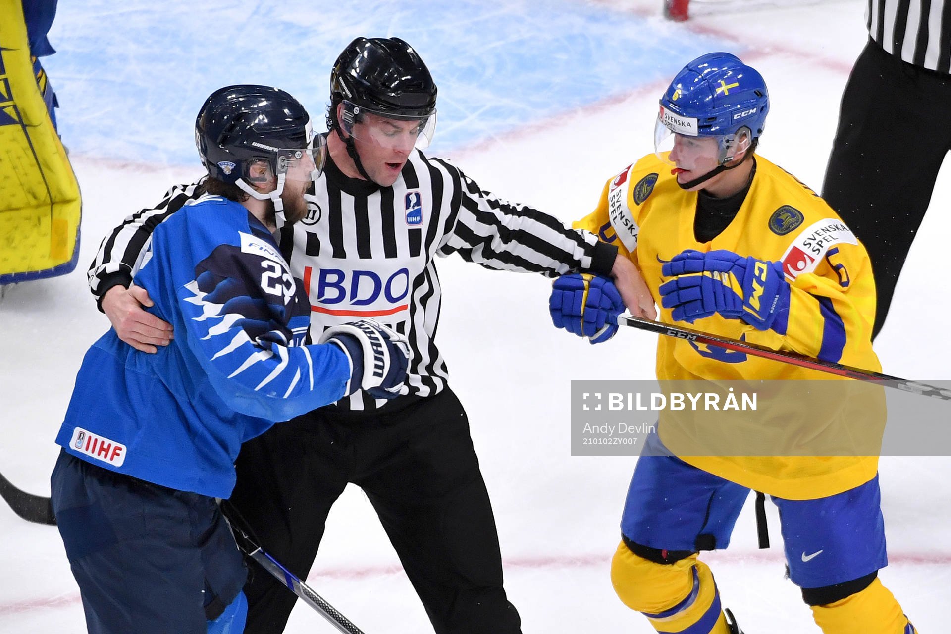 Ludvig Hedström of Sweden and Mikko Petman of Finland