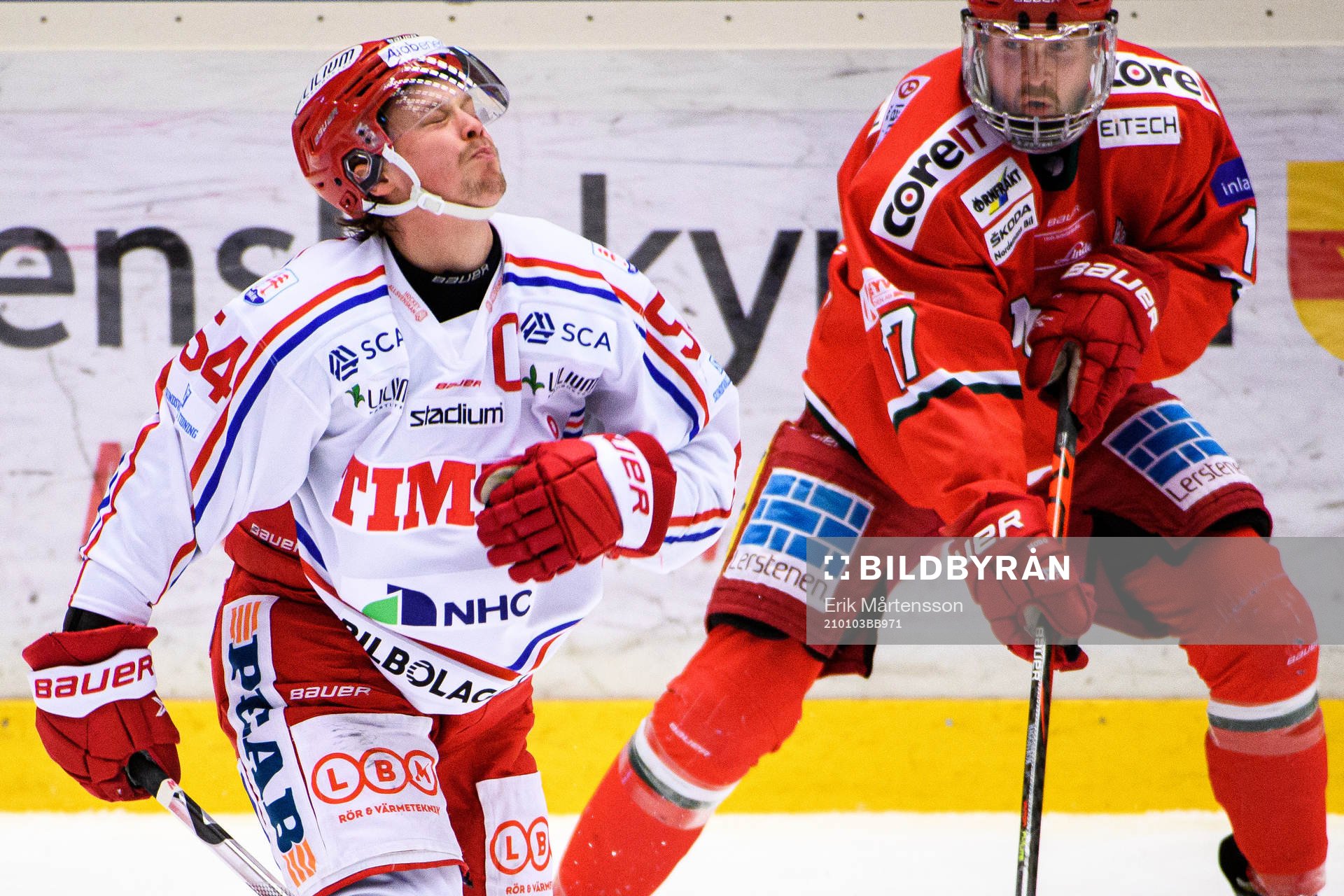 Timrås Jonathan Dahlén och Modos Magnus Häggström