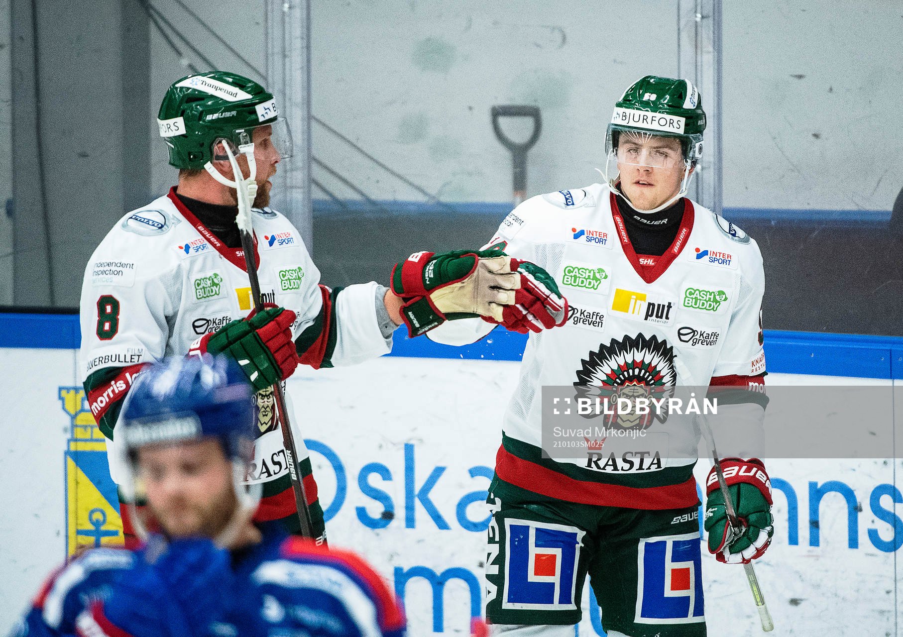 Frölundas Jesper Sellgren jublar
