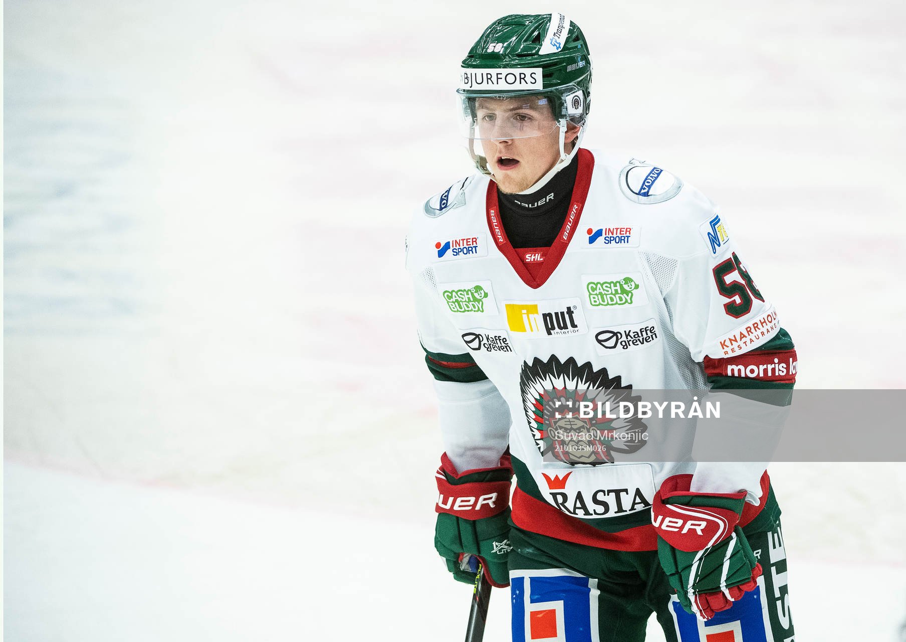 Frölundas Jesper Sellgren jublar