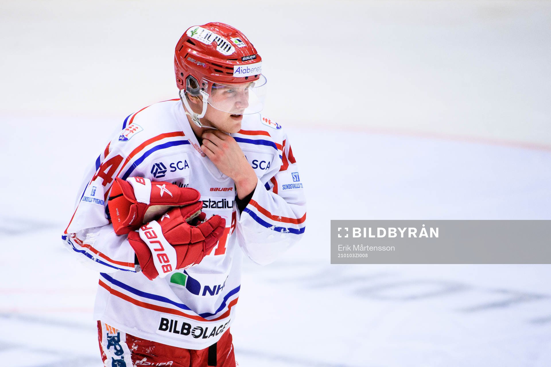 Timrås Sebastian Hartmann har ont