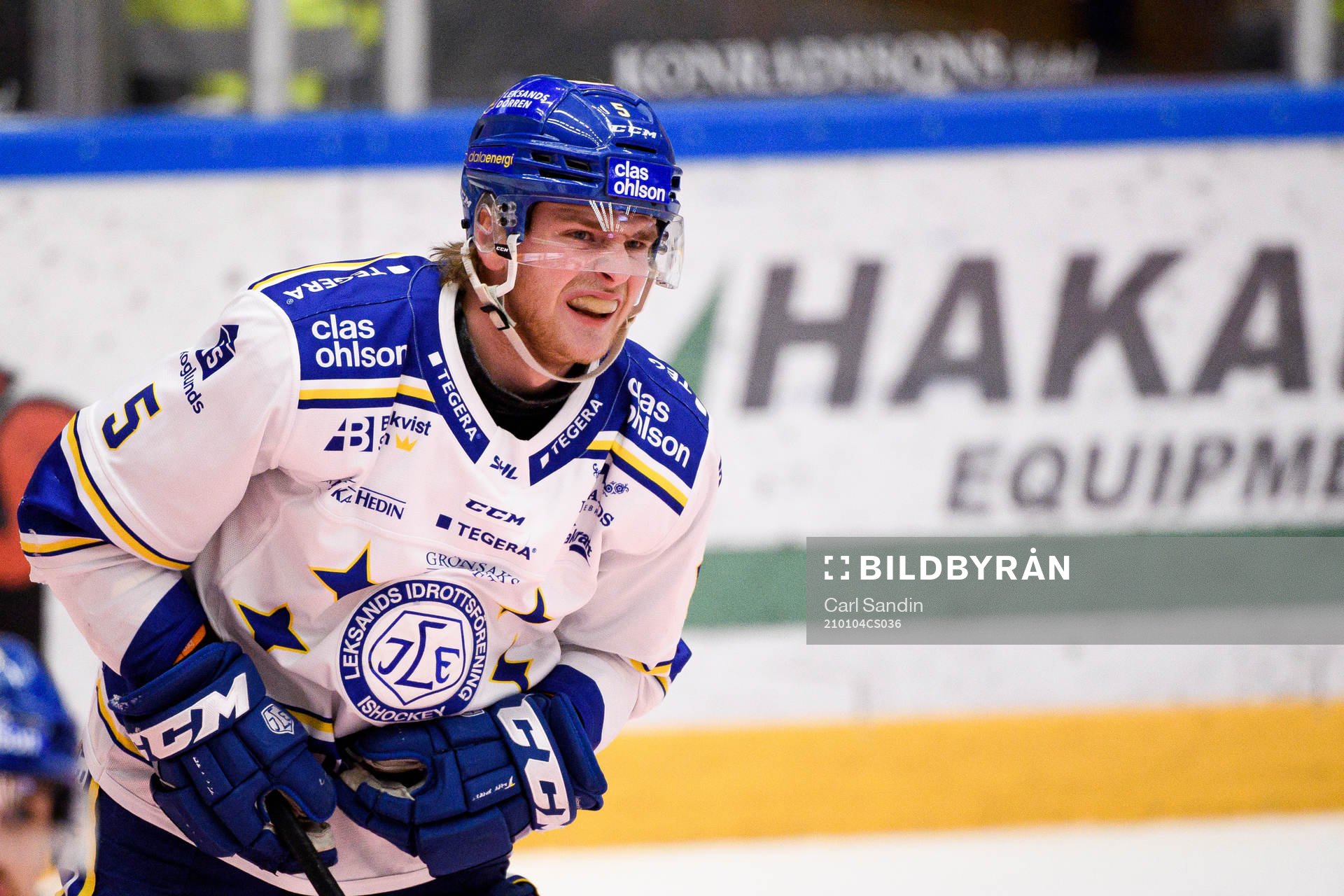 Leksands Calle Själin har ont