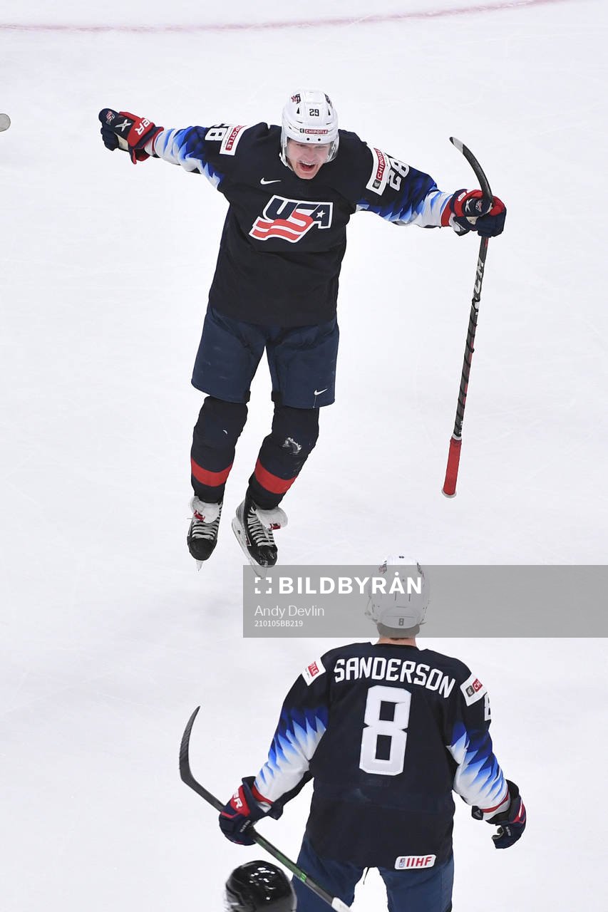 Arthur Kaliyev of USA leaps in the air in celebration with