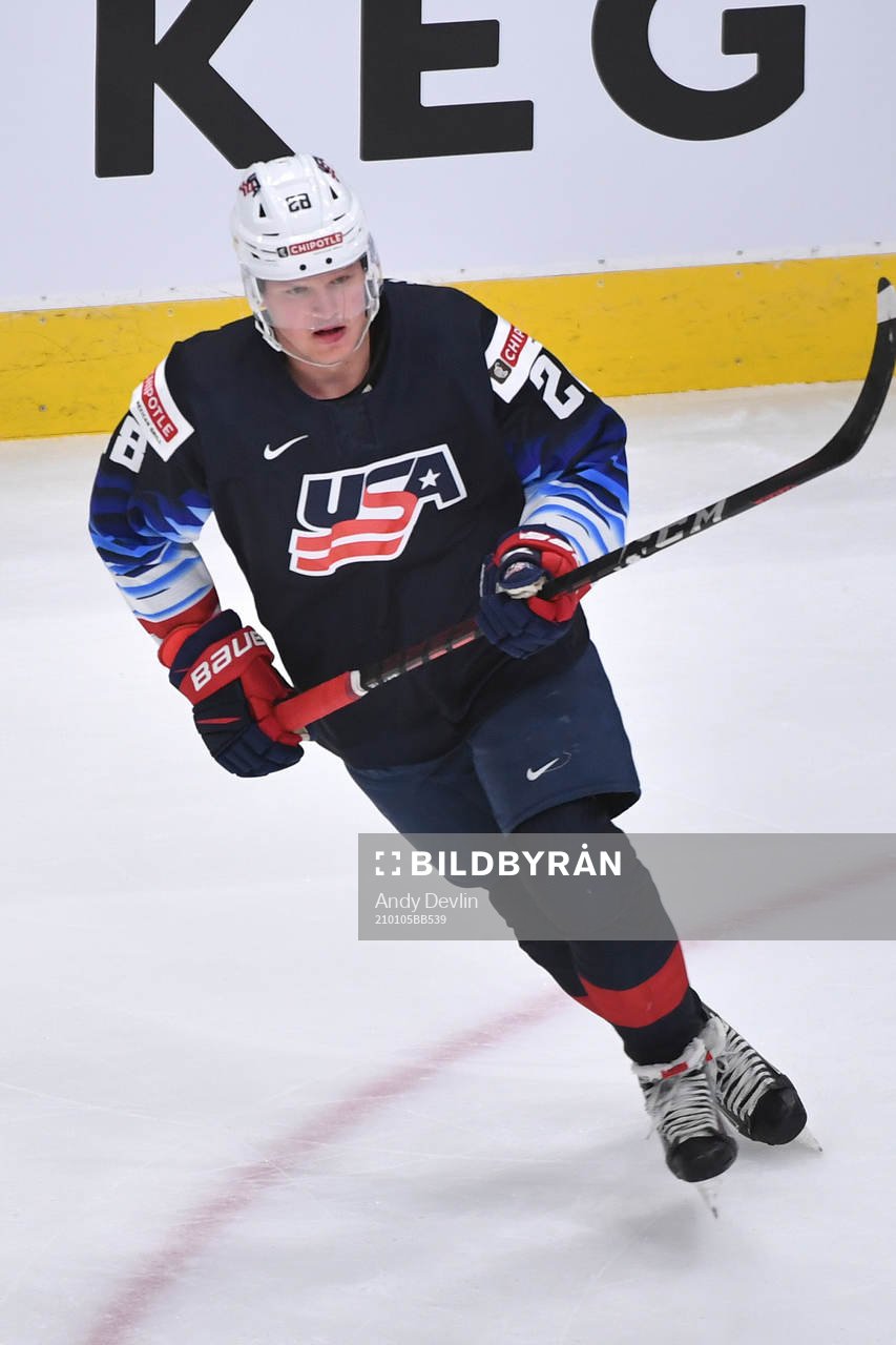 Arthur Kaliyev of USA participates in warm up