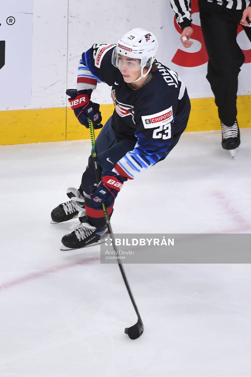 Ryan Johnson of USA skates