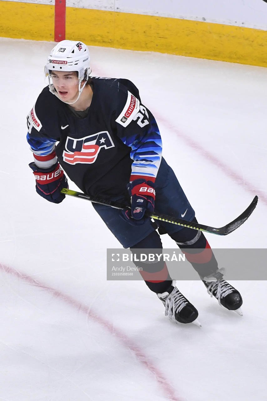 Ryan Johnson of USA skates