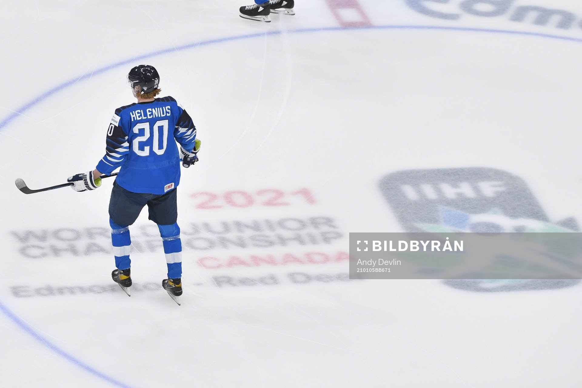 Samuel Helenius of Finland skates