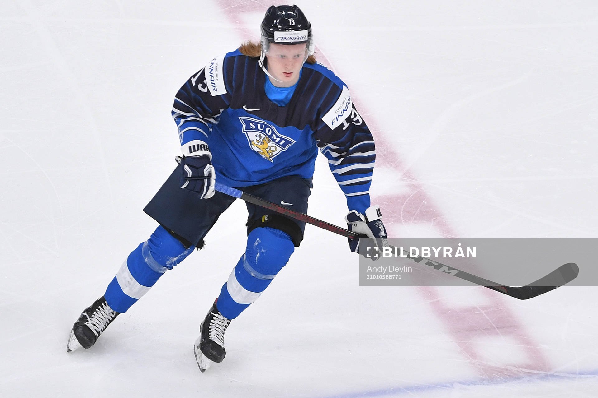 Roby Jarventie of Finland skates