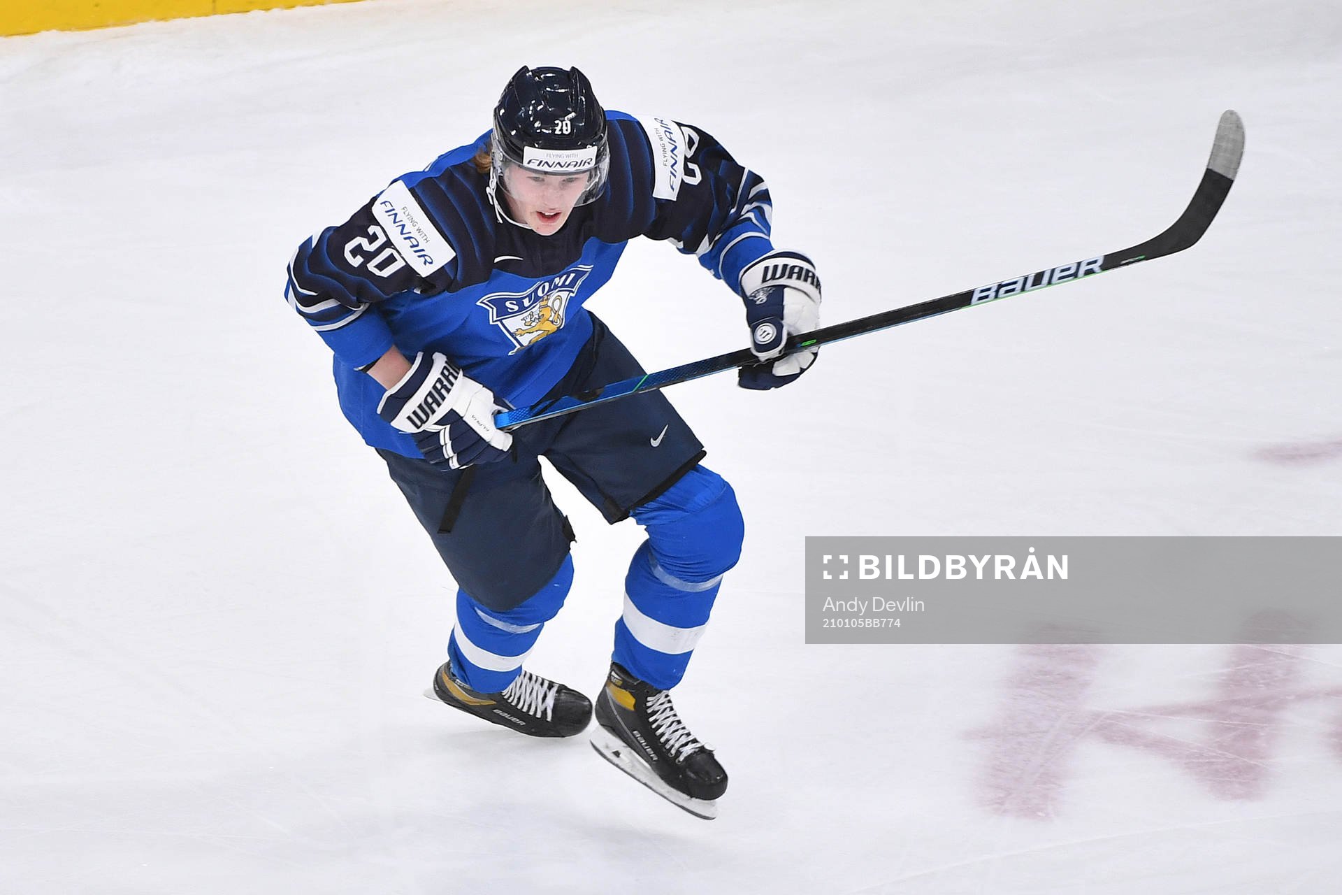 Samuel Helenius of Finland skates