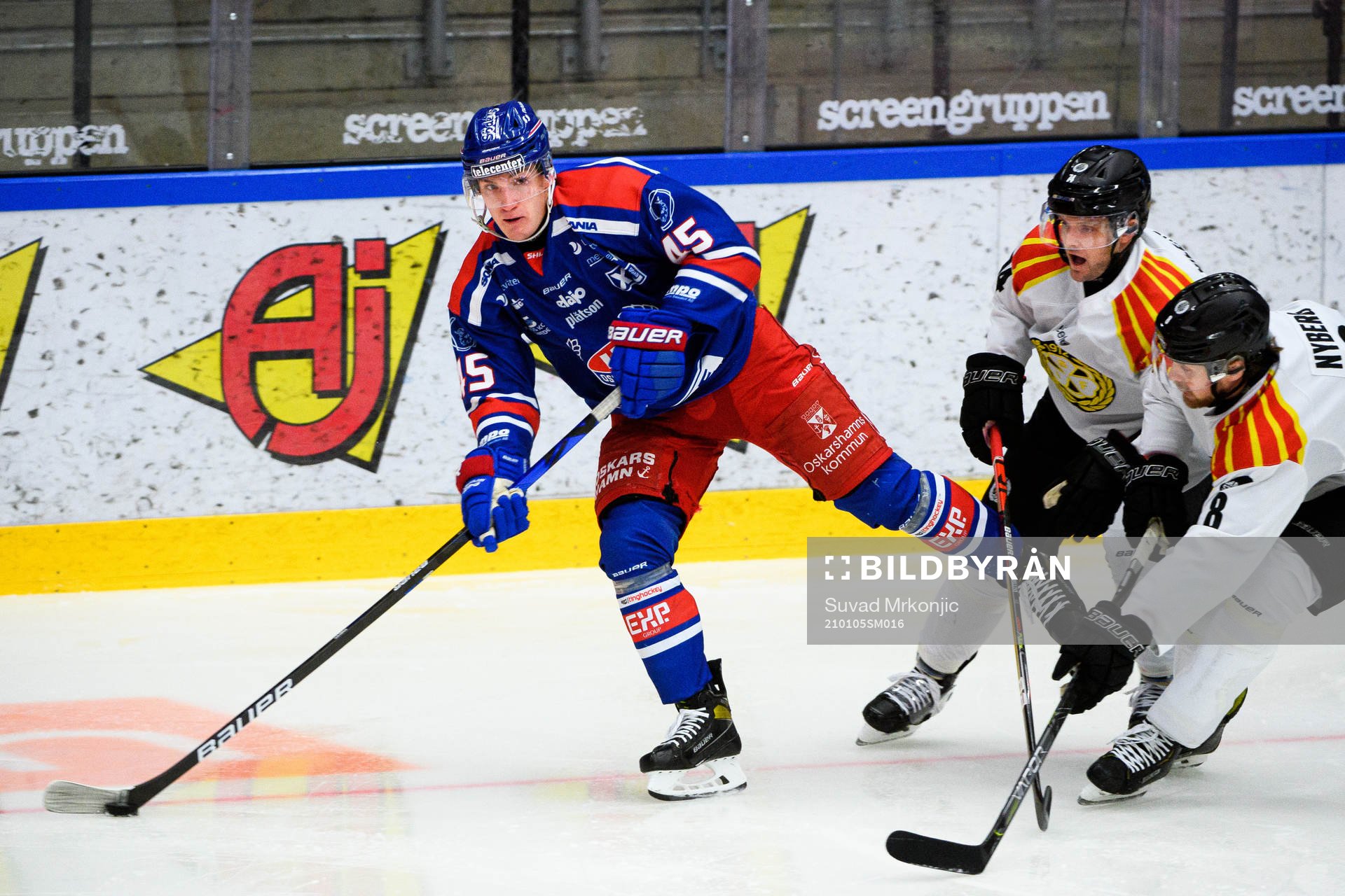 Oskarshamns Jan Ordos och Brynäs Chad Billins