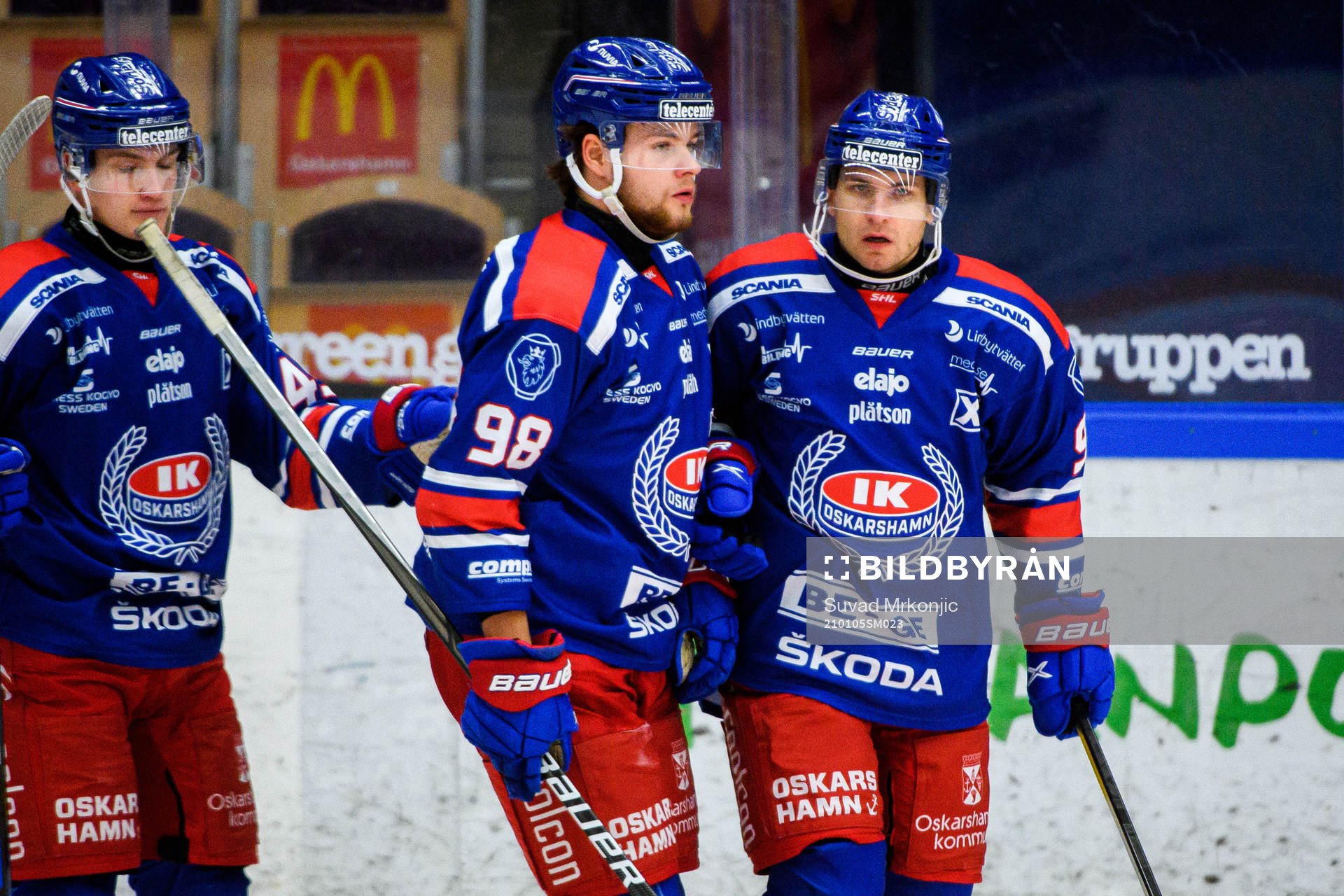 Oskarshamns Rickard Palmberg jublar
