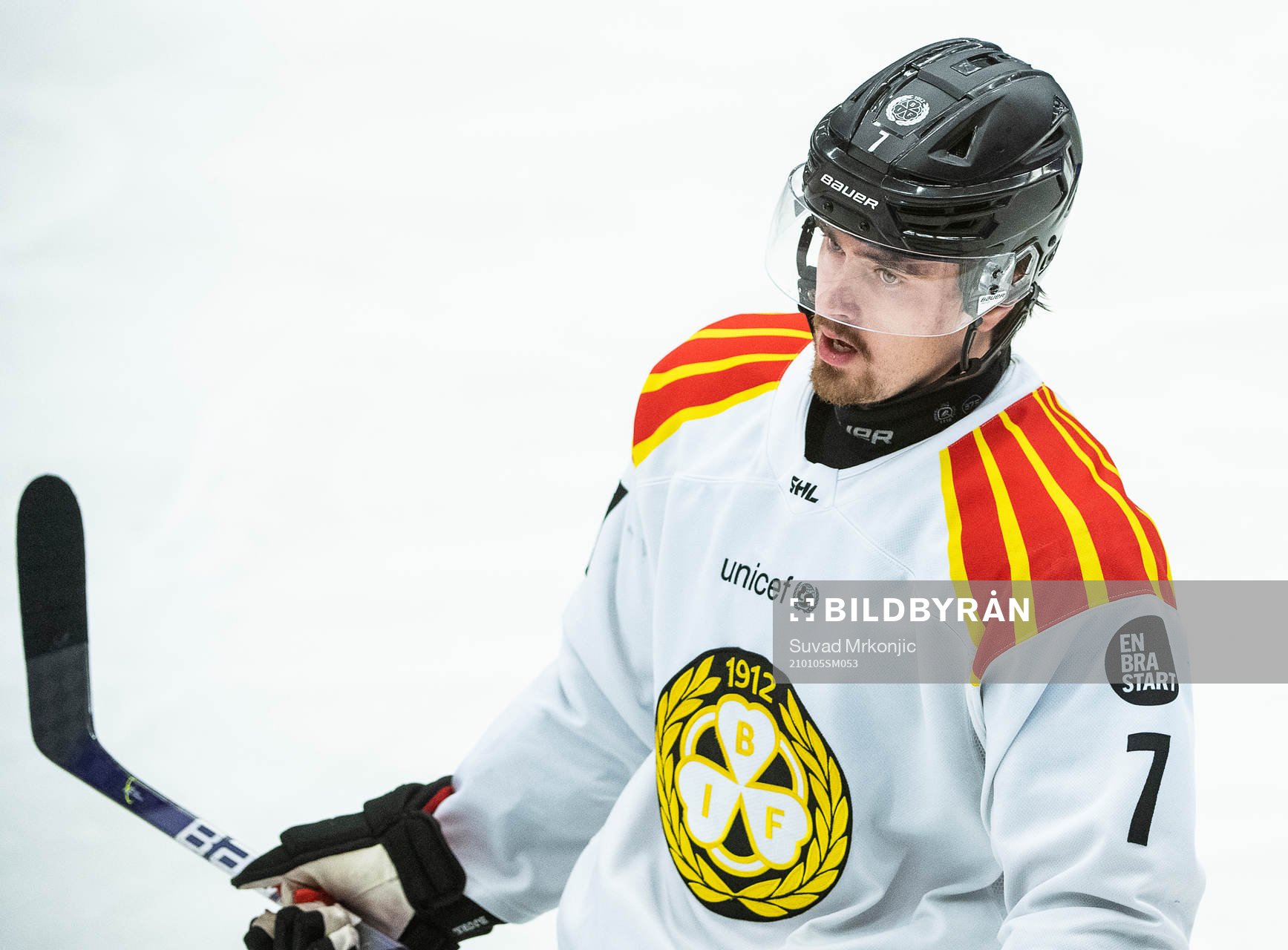 Brynäs Marcus Björk deppar