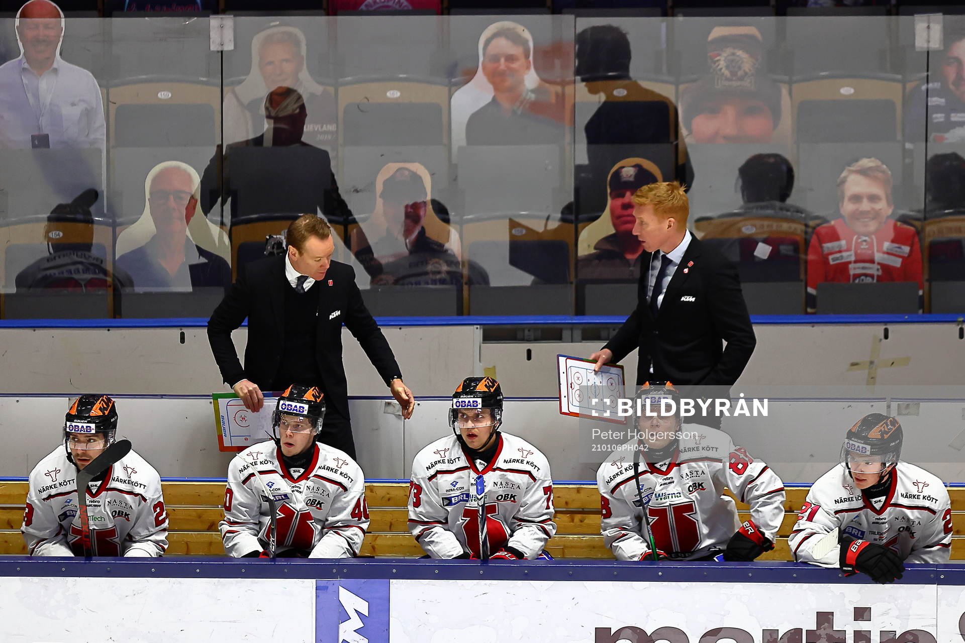 Örebros tränare Niklas Eriksson  och Örebros