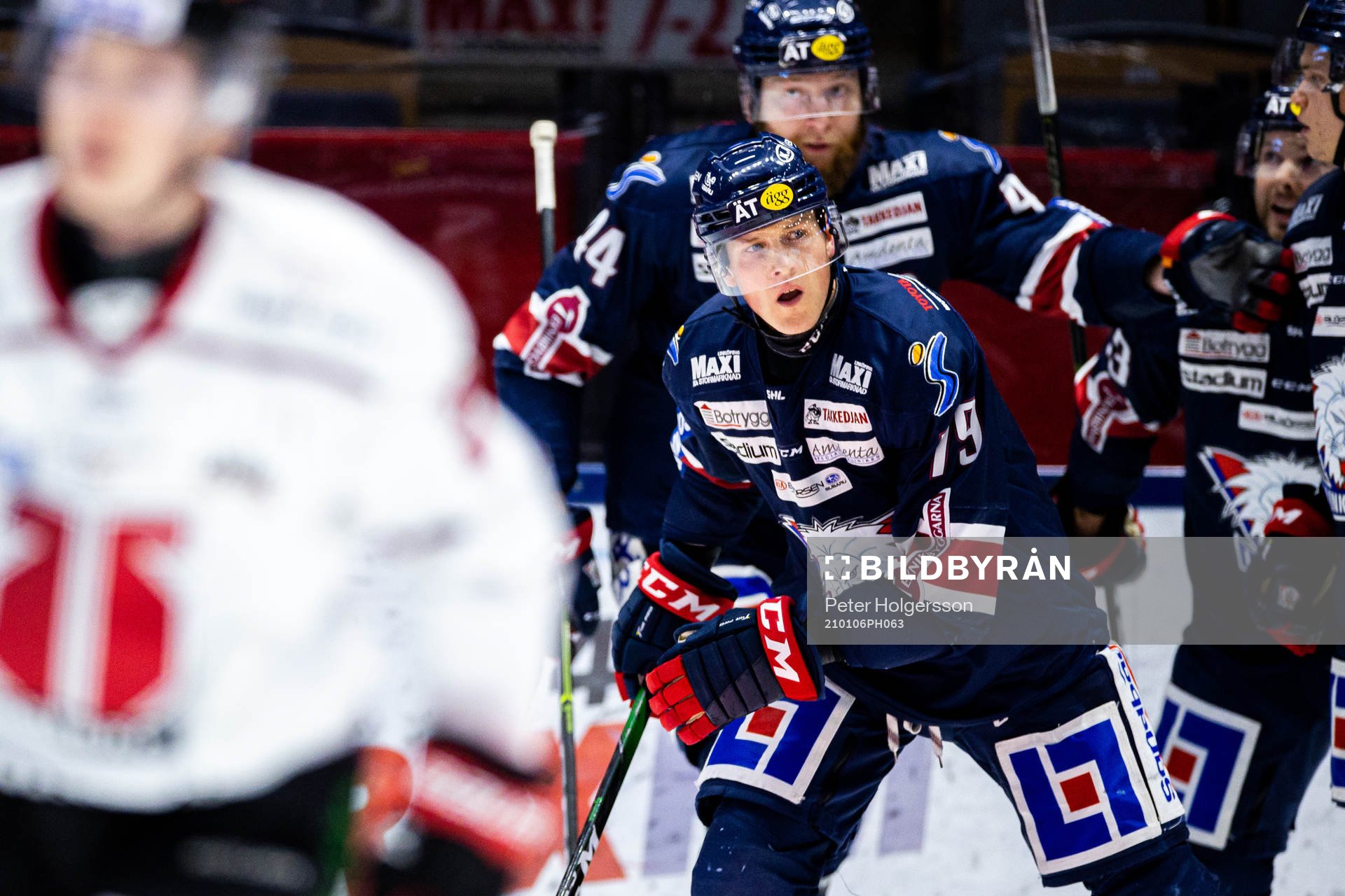 Linköpings Patrik Lundh jublar