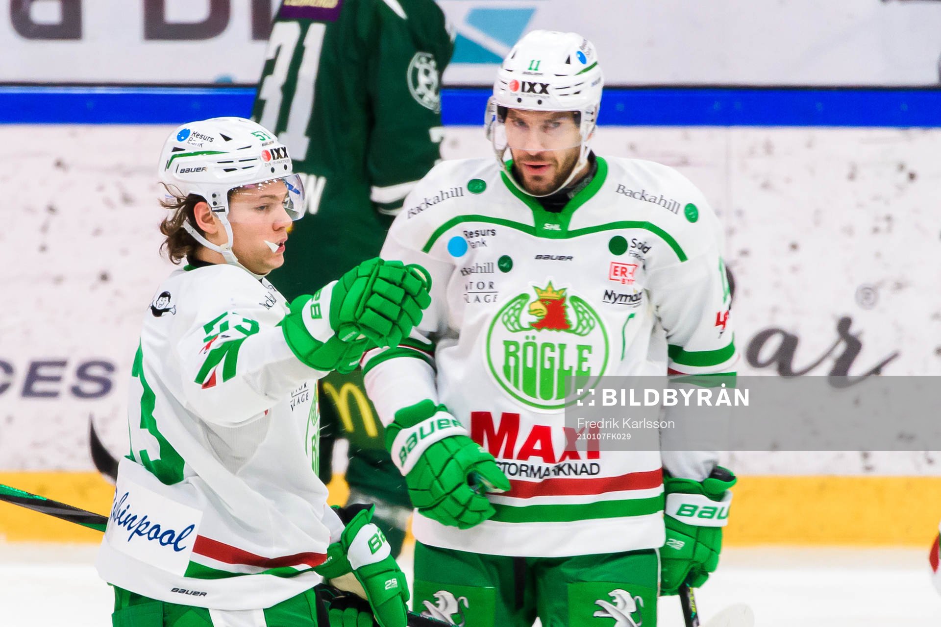 Rögles Moritz Seider jublar