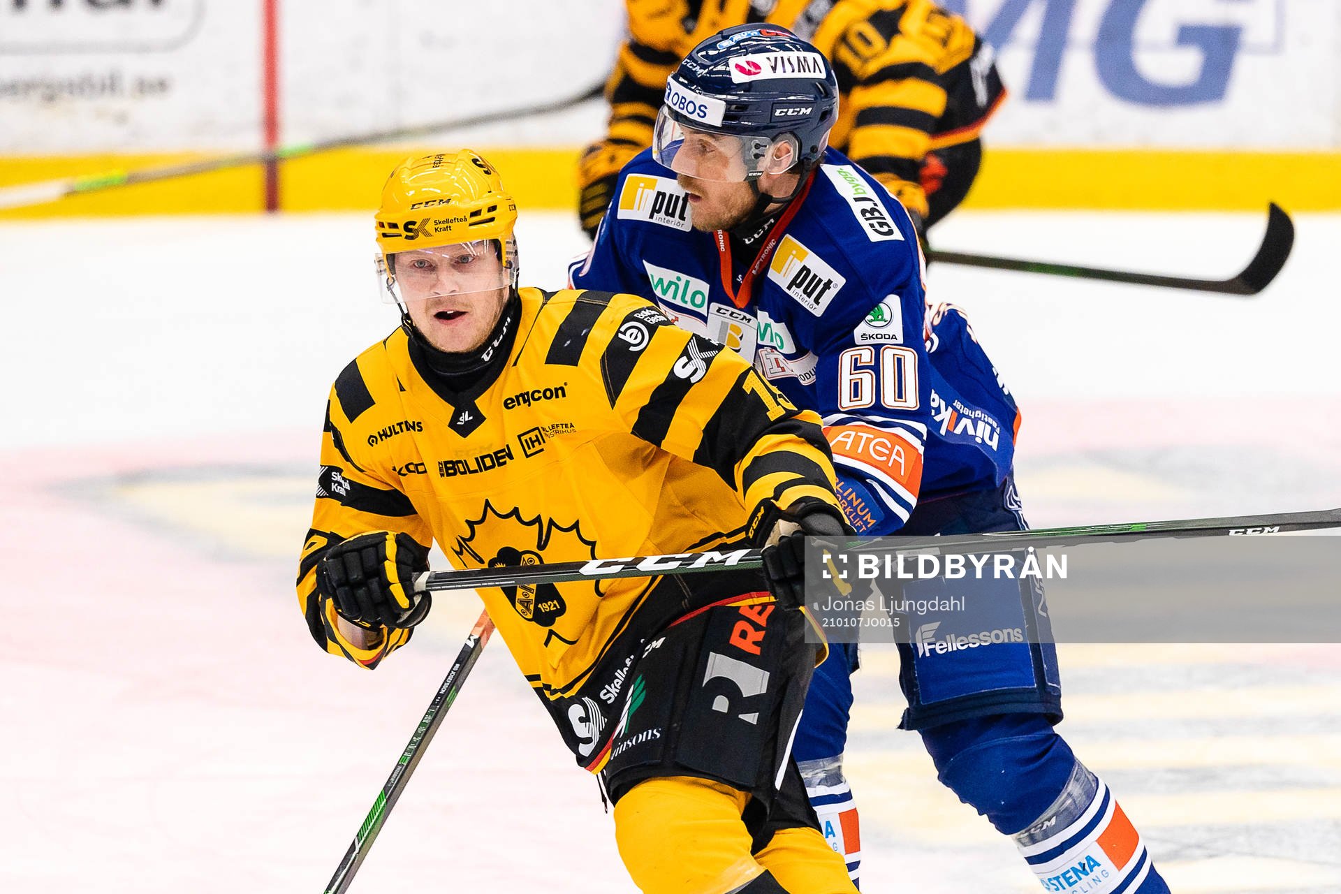 Skellefteås Tuomas Kiiskinen och Växjös Erik Josefsson