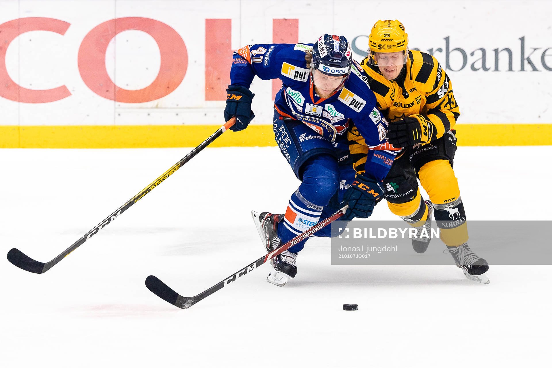 Växjös Ludvig Nilsson och Skellefteås Jacob Andersson