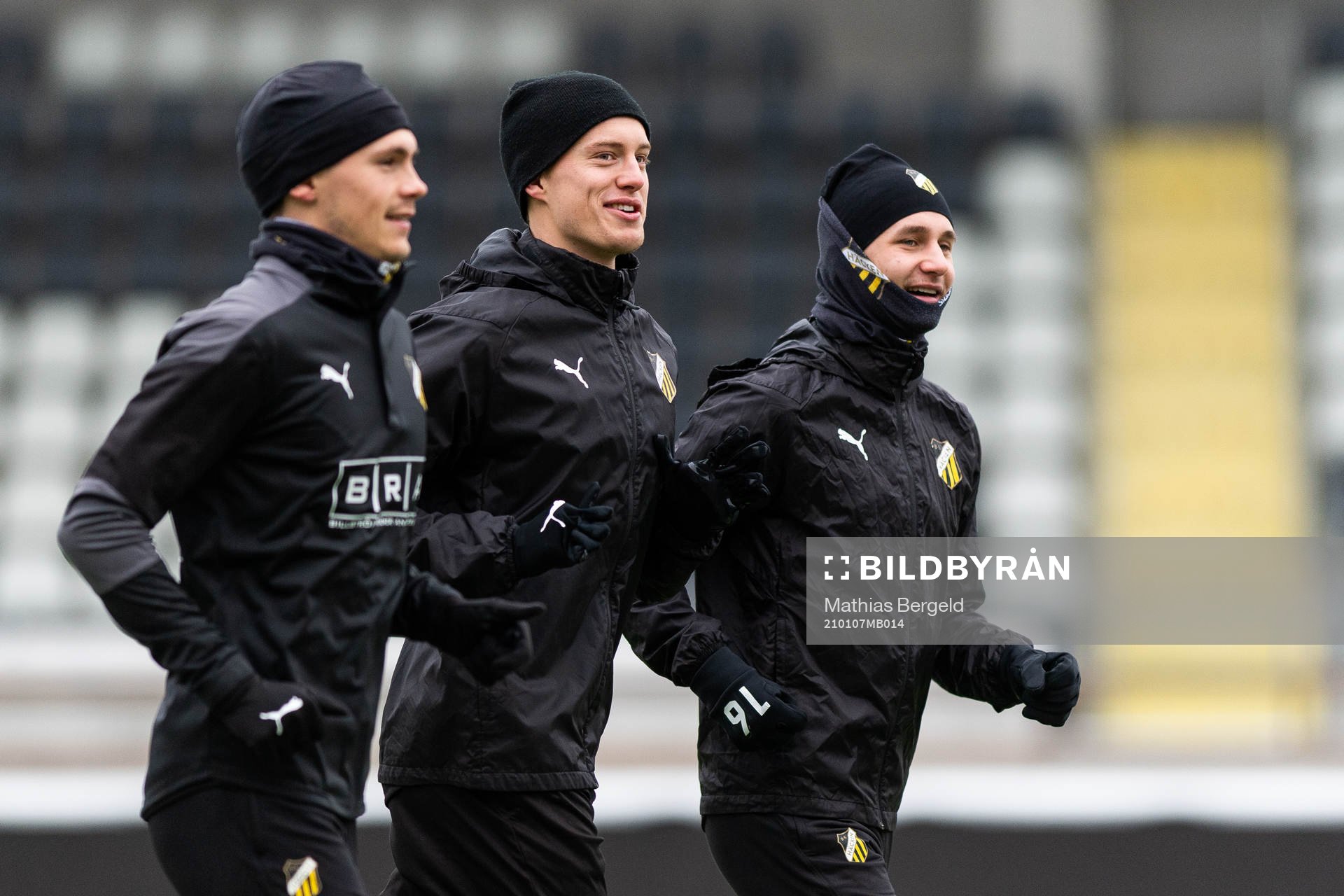 Tobias Carlsson, Gustav Berggren och Leo Bengtsson