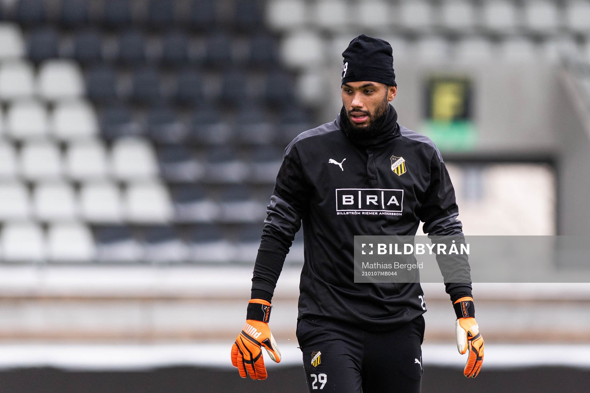 Målvakt Jonathan Ursin Rasheed