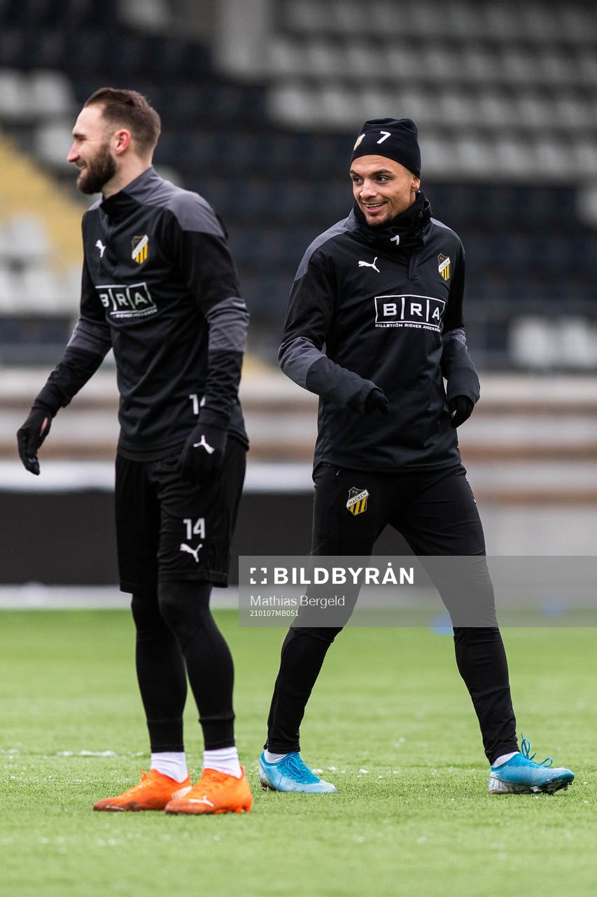 Oskar Sverrisson och Ahmed Yasin
