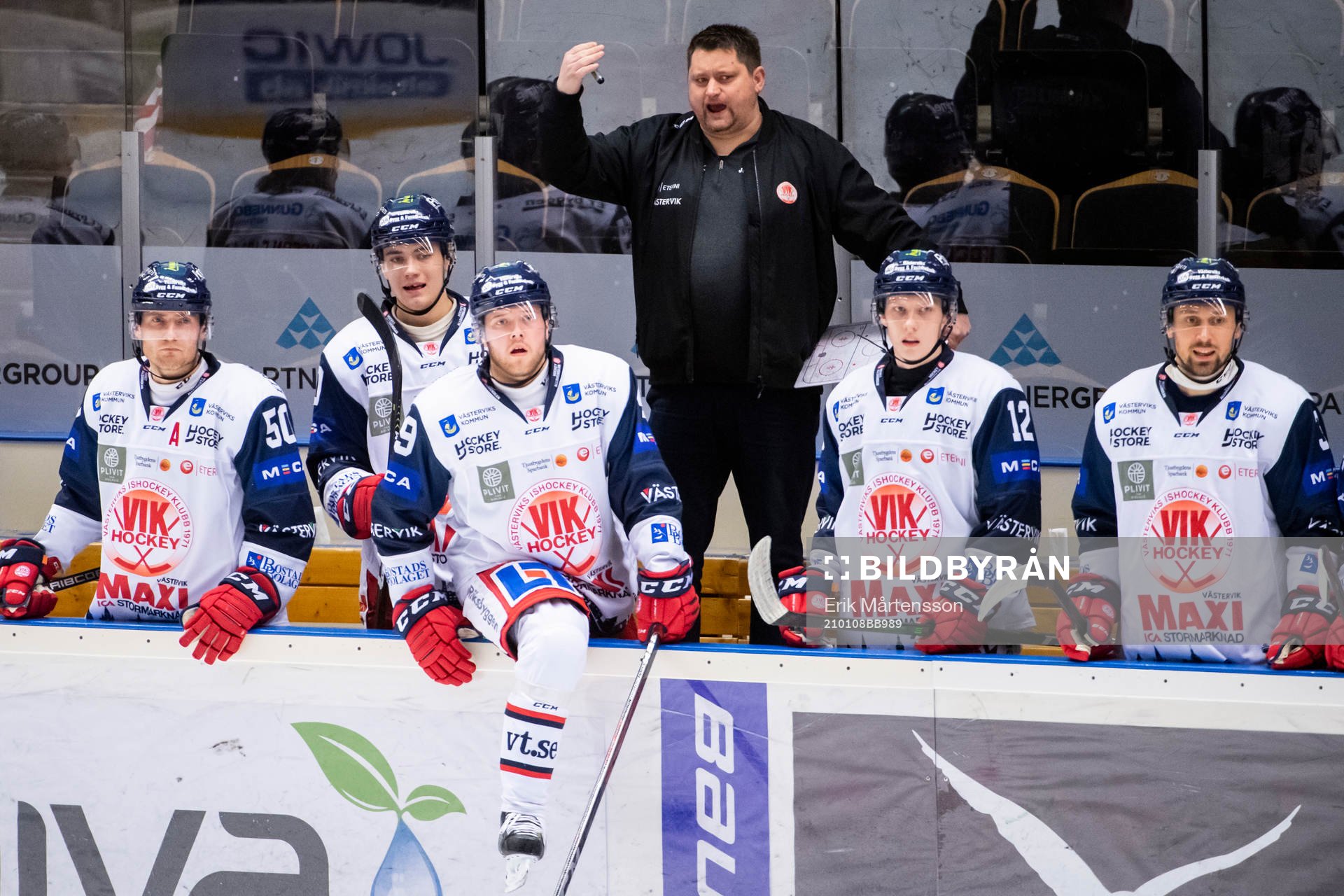Västerviks tränare Mattias Karlin