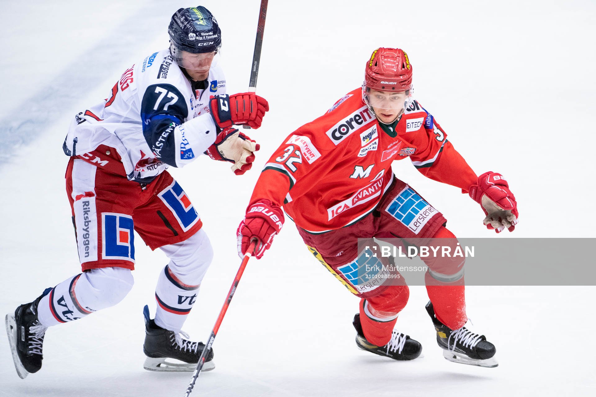 Västerviks Ludvig Jardeskog och Modos Jeremias Lindewall