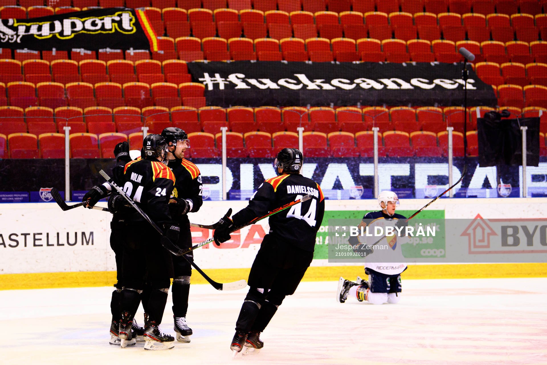 Brynäs Greg Scott , Emil Molin, Nicklas Danielsson och