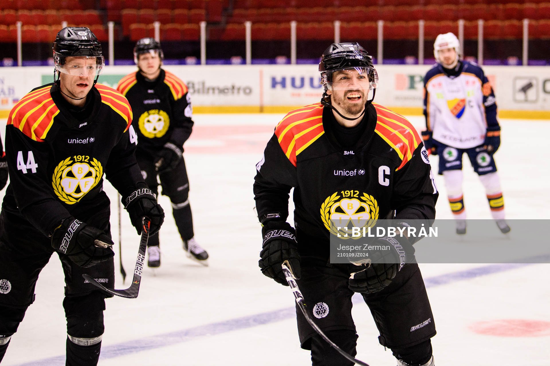 Brynäs Anton Rödin jublar
