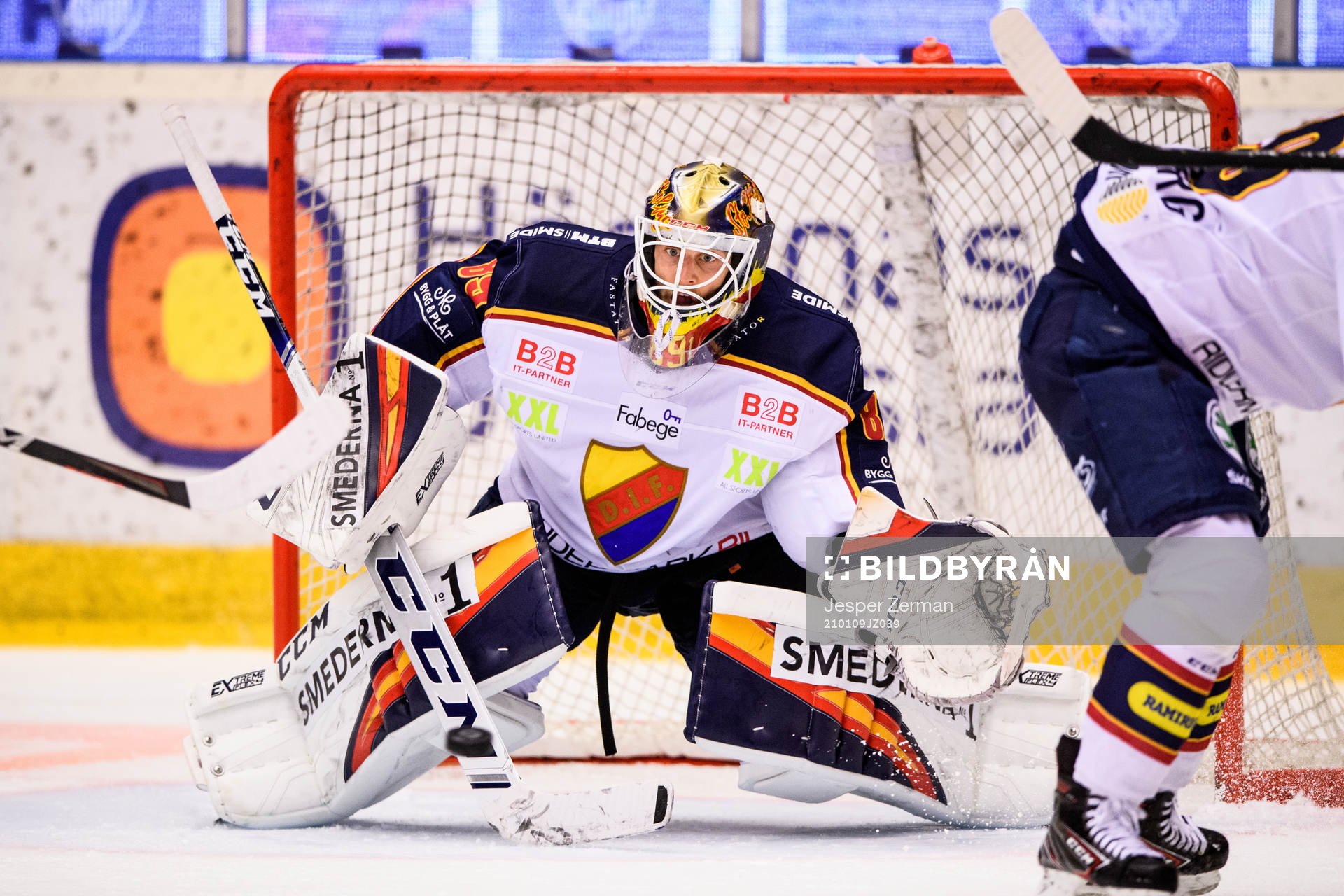 Djurgårdens målvakt Niklas Svedberg
