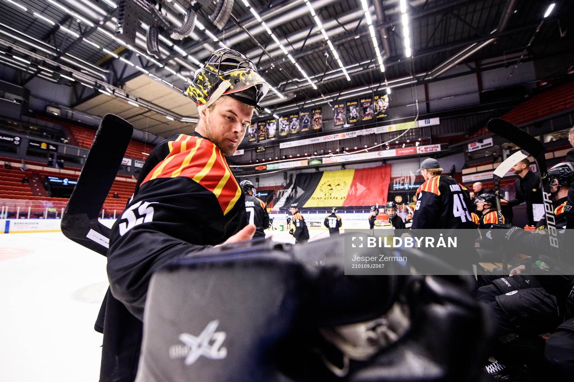 Brynäs målvakt Samuel Ersson