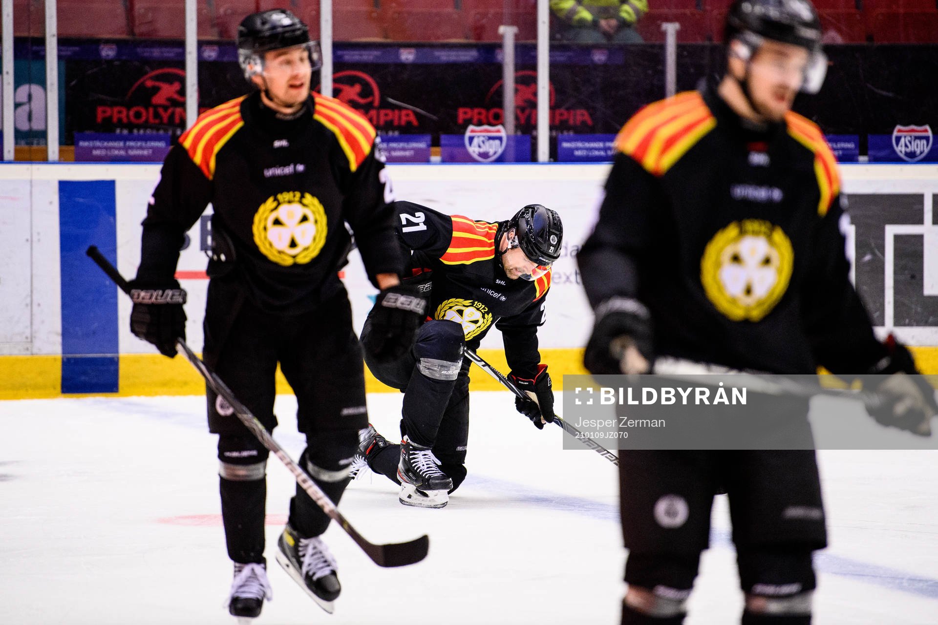 Brynäs Patrik Berglund har ont