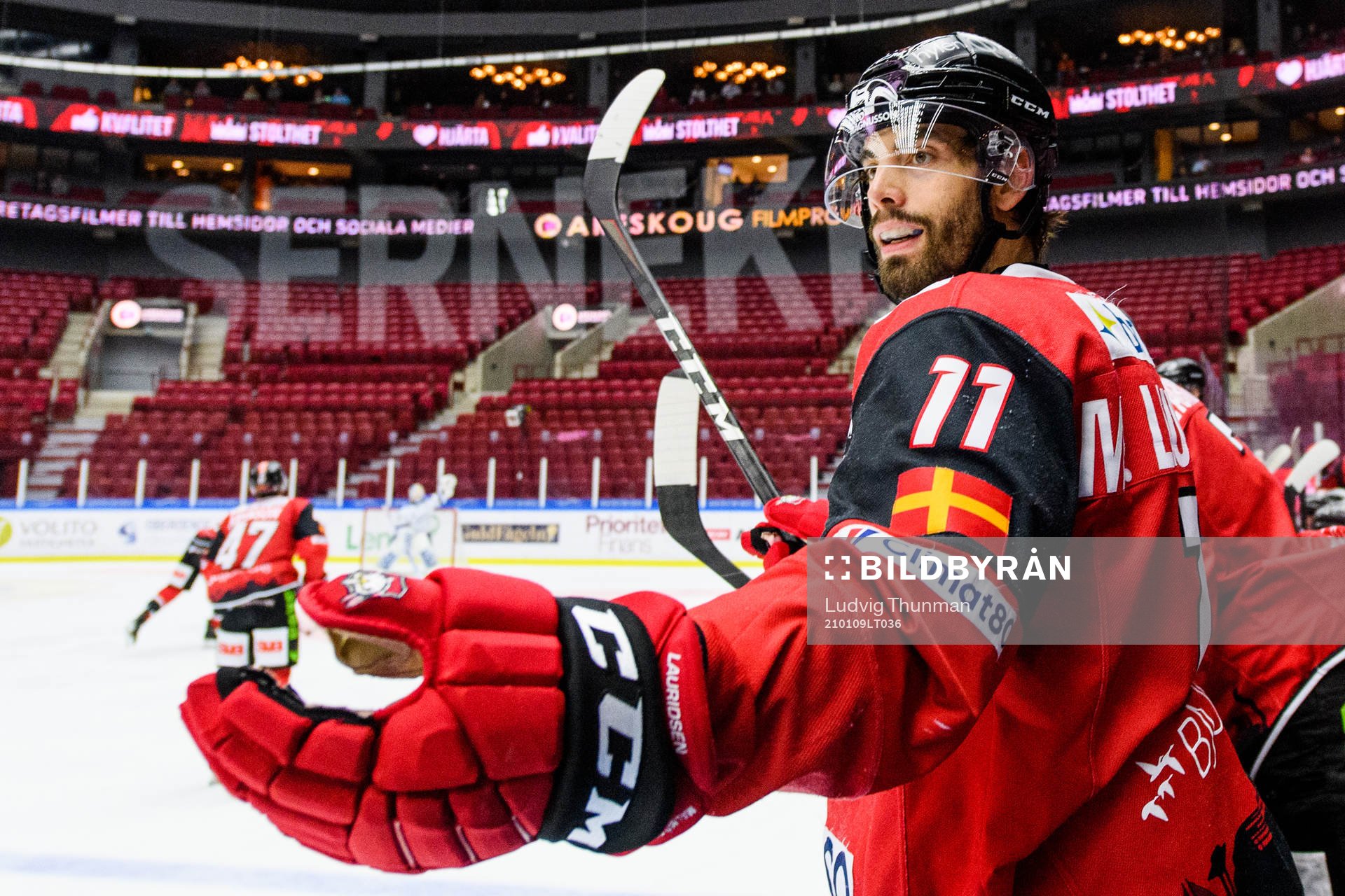 Malmö Redhawks Markus Lauridsen