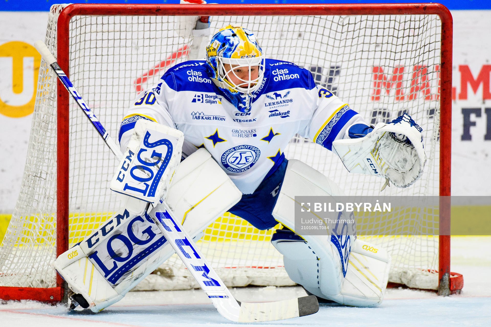 Leksands målvakt Janne Juvonen